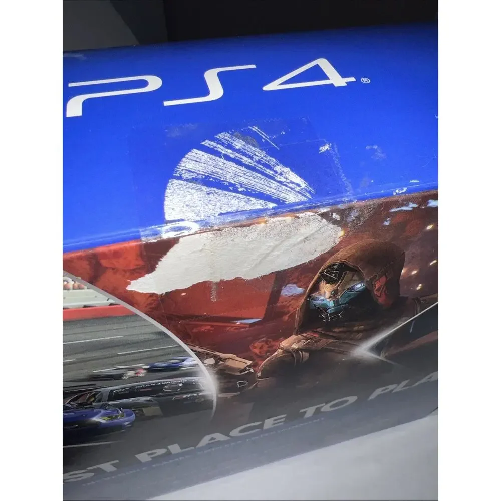 Sony PlayStation 4 Slim 1TB Black PS4 Console CUH-2215B -CLEAN WORKS TESTED-CIB